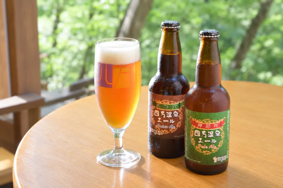 森のカフェKISEKIの四万温泉クラフトビール