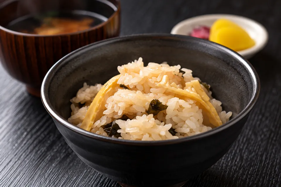 日本料理 鳥吉の炊き込み御飯