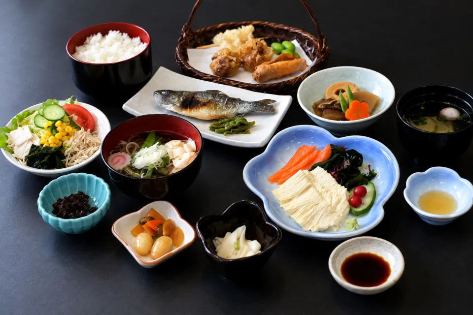 あさやレストハウスの宴の膳