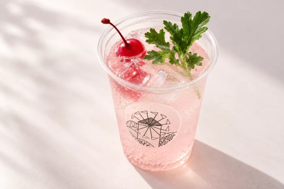 オリヴァスのローズゼラニウムのコーディアル