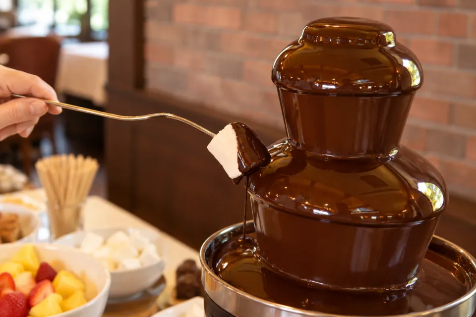 レストラン シャンモリのチョコレートデザート