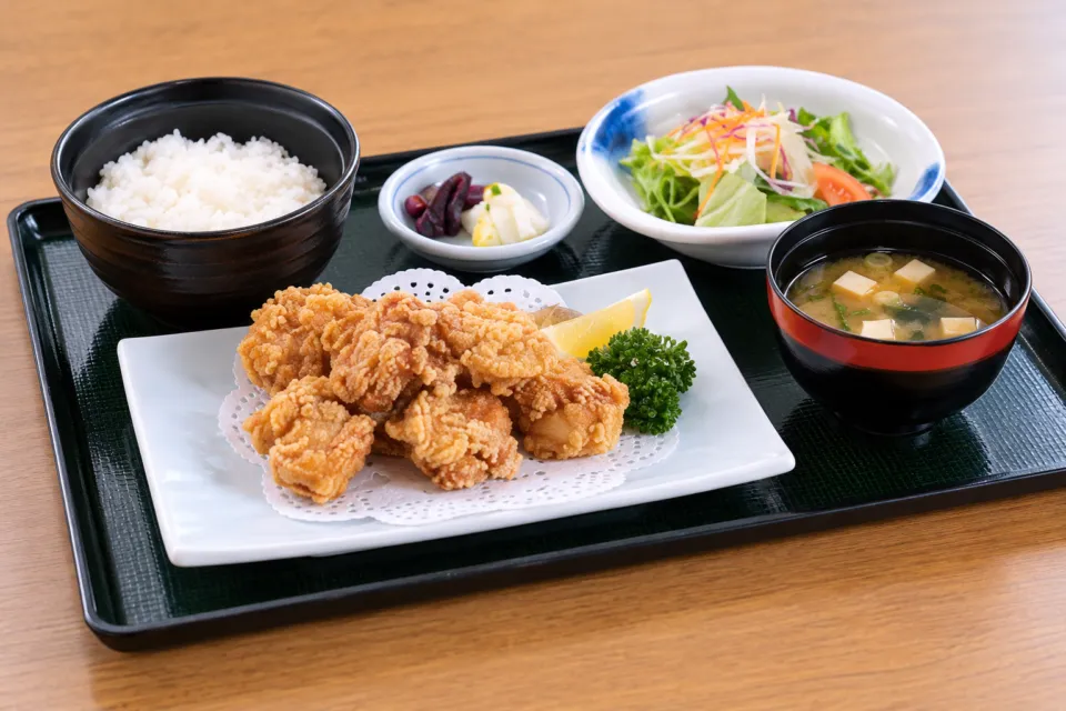 レストラン北斗 駅前店の若鶏の竜田揚げ定食