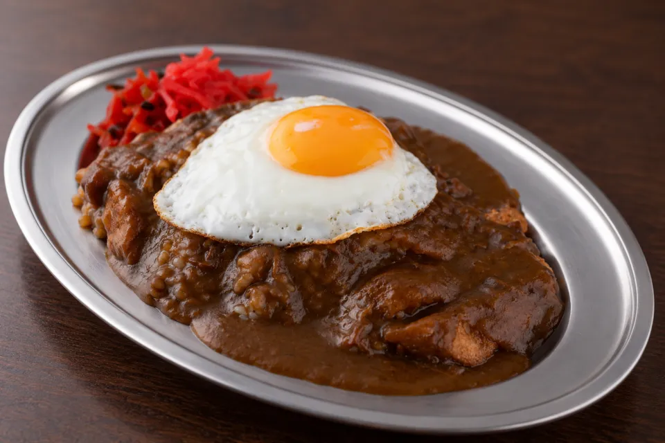 レストラン自由軒のカツカレー