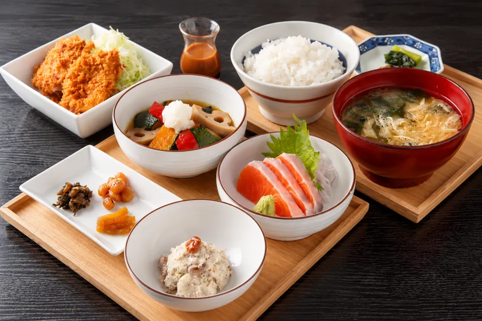 レストラン 酢重正之 軽井沢の料理と銅釜炊きご飯のセット