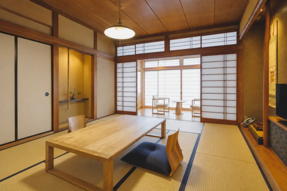 旅館ますやの富士の和室