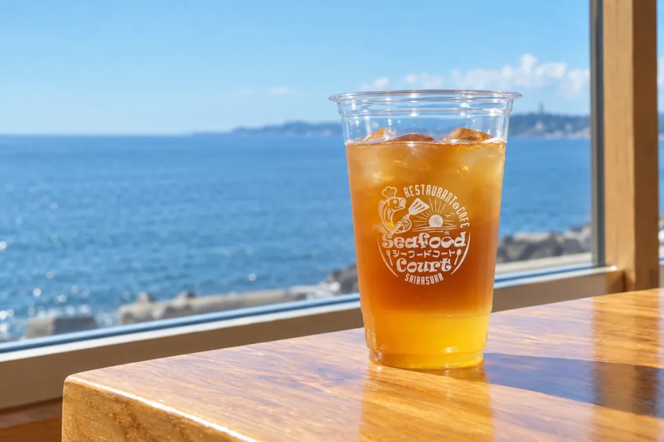 シーフードコート白渚のプランテーションアイスティー