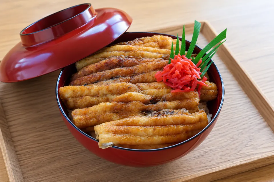 シーフードコート白渚のタチウオのフワフワ丼