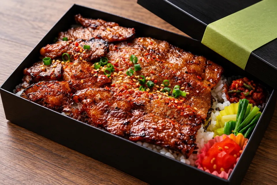炭火焼肉 久の炭火焼肉弁当