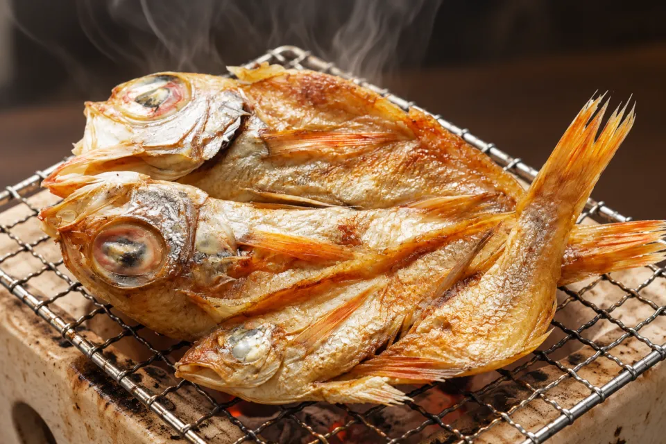 鳥取ワシントンホテルプラザの朝食ののどぐろの開き干し