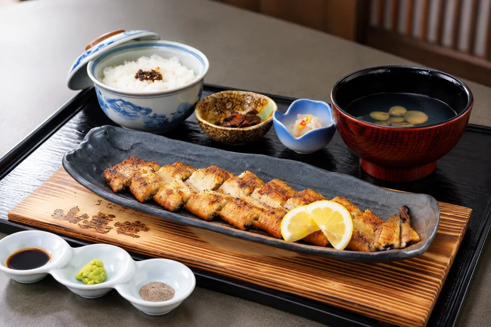 うなぎ処 山美世の素焼御膳