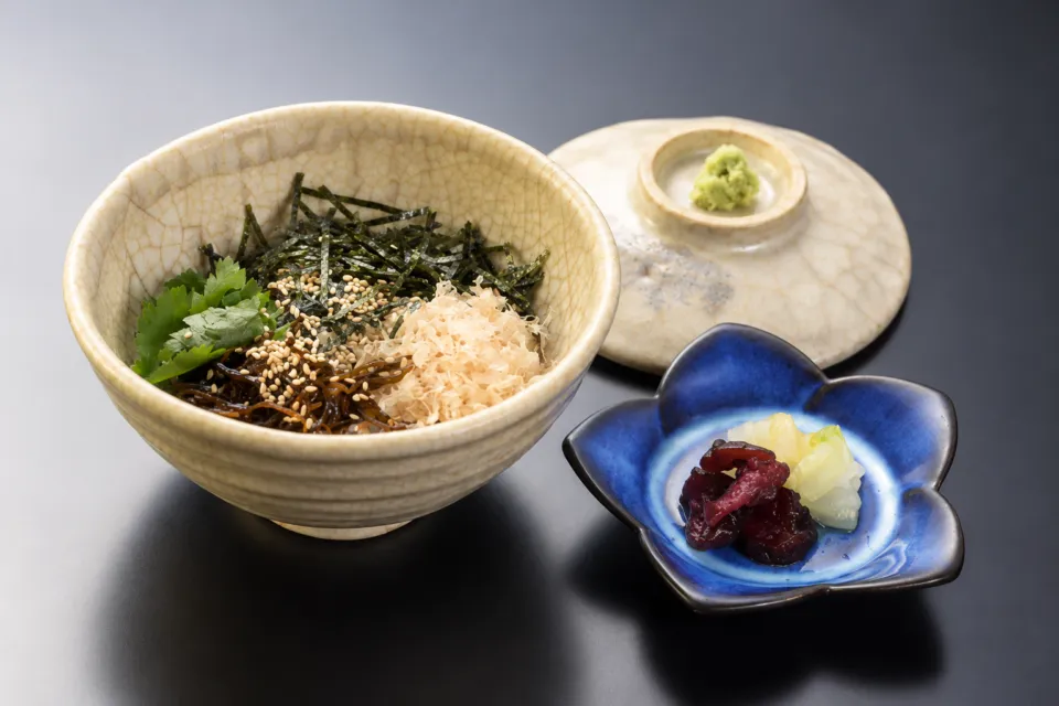 魚重楼のしぐれ茶漬け