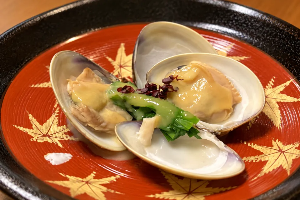 魚重楼のはまぐり味噌