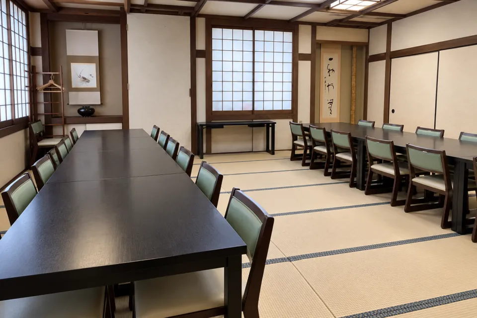 うわじまの料理や 有明の畳の部屋のテーブル席