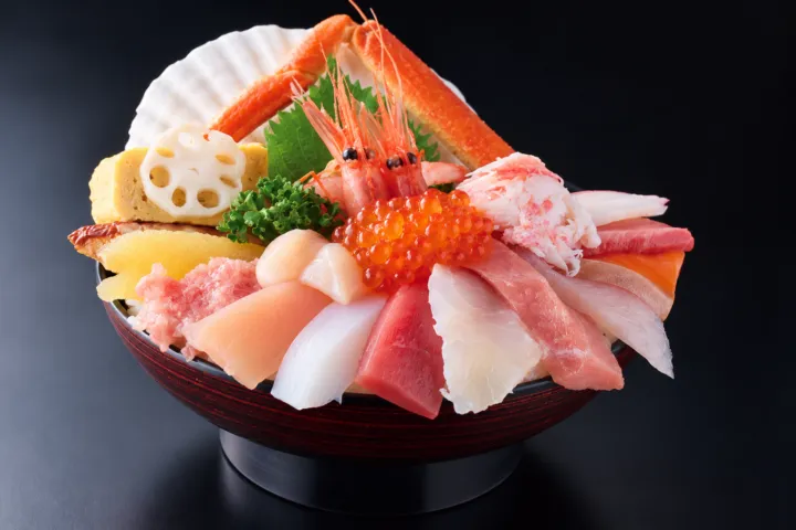 山さん寿司 本店の海鮮丼