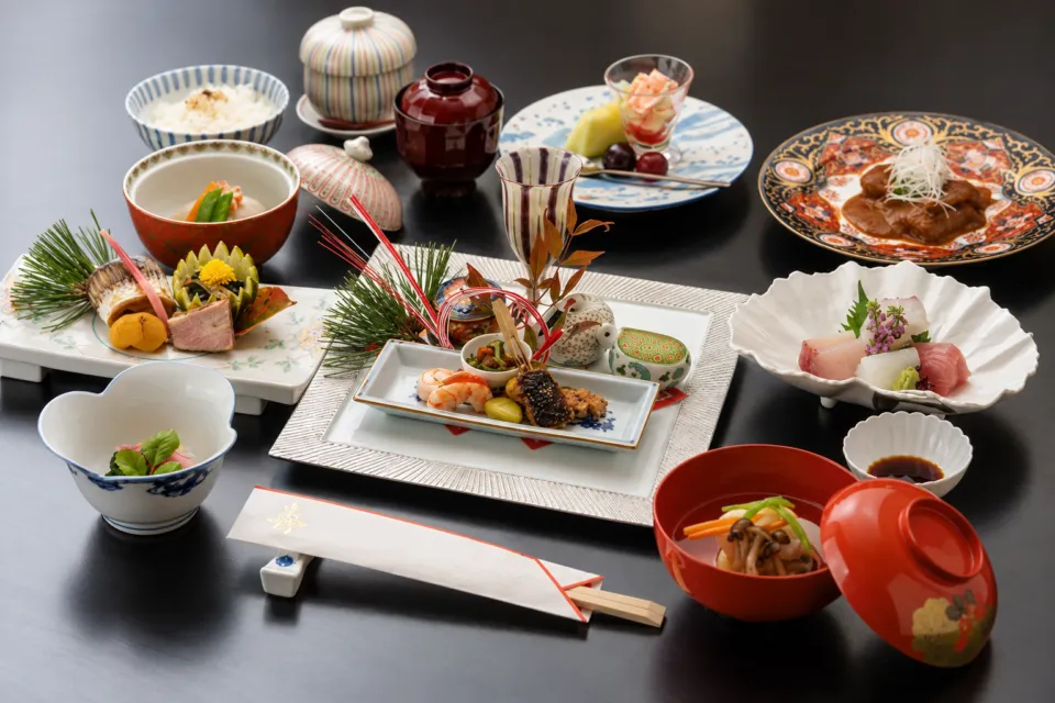 日本料理 保名のお祝いの膳