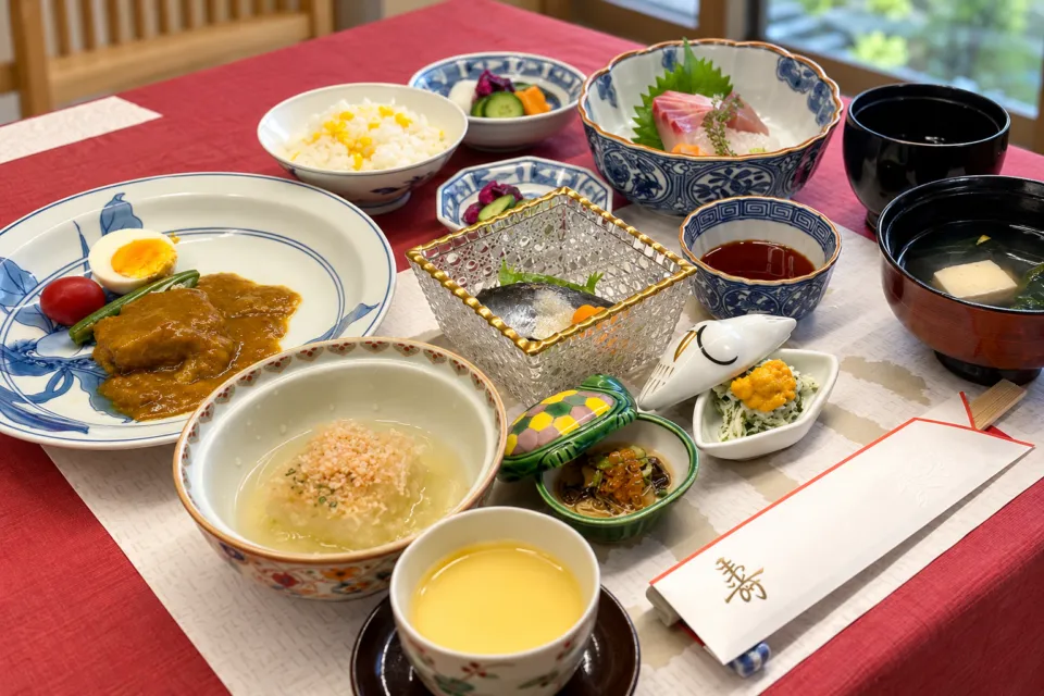 日本料理 保名の会席 青磁