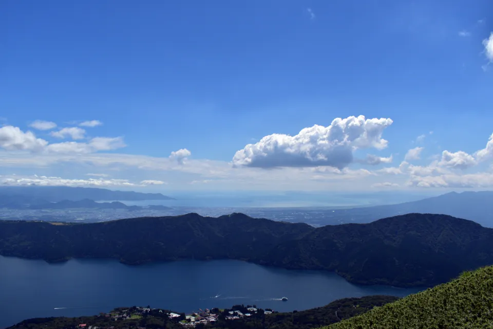 箱根駒ヶ岳から見る芦ノ湖