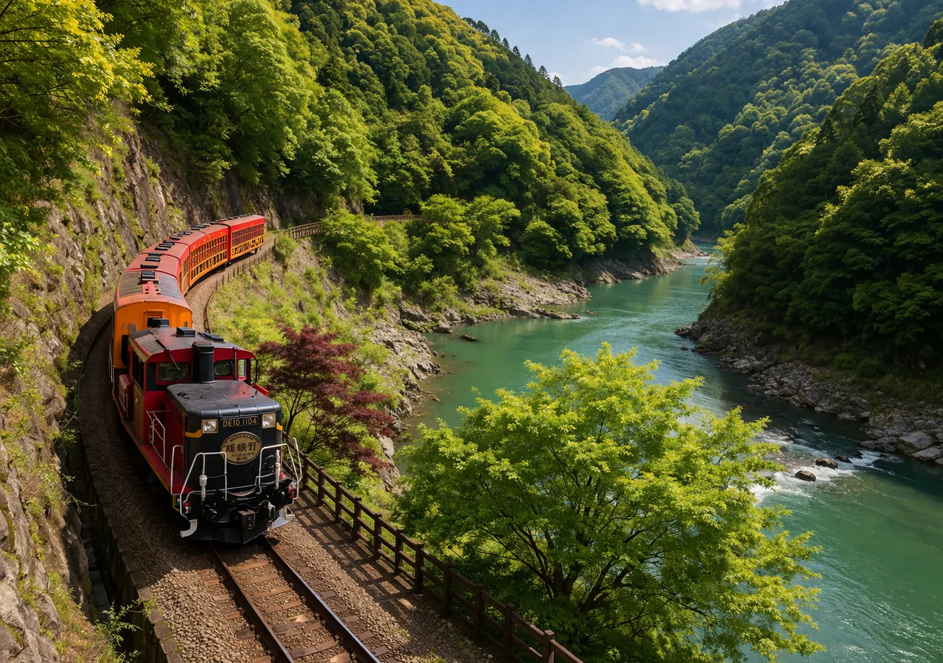 嵯峨野トロッコ列車