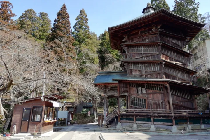 さざえ堂（円通三匝堂）