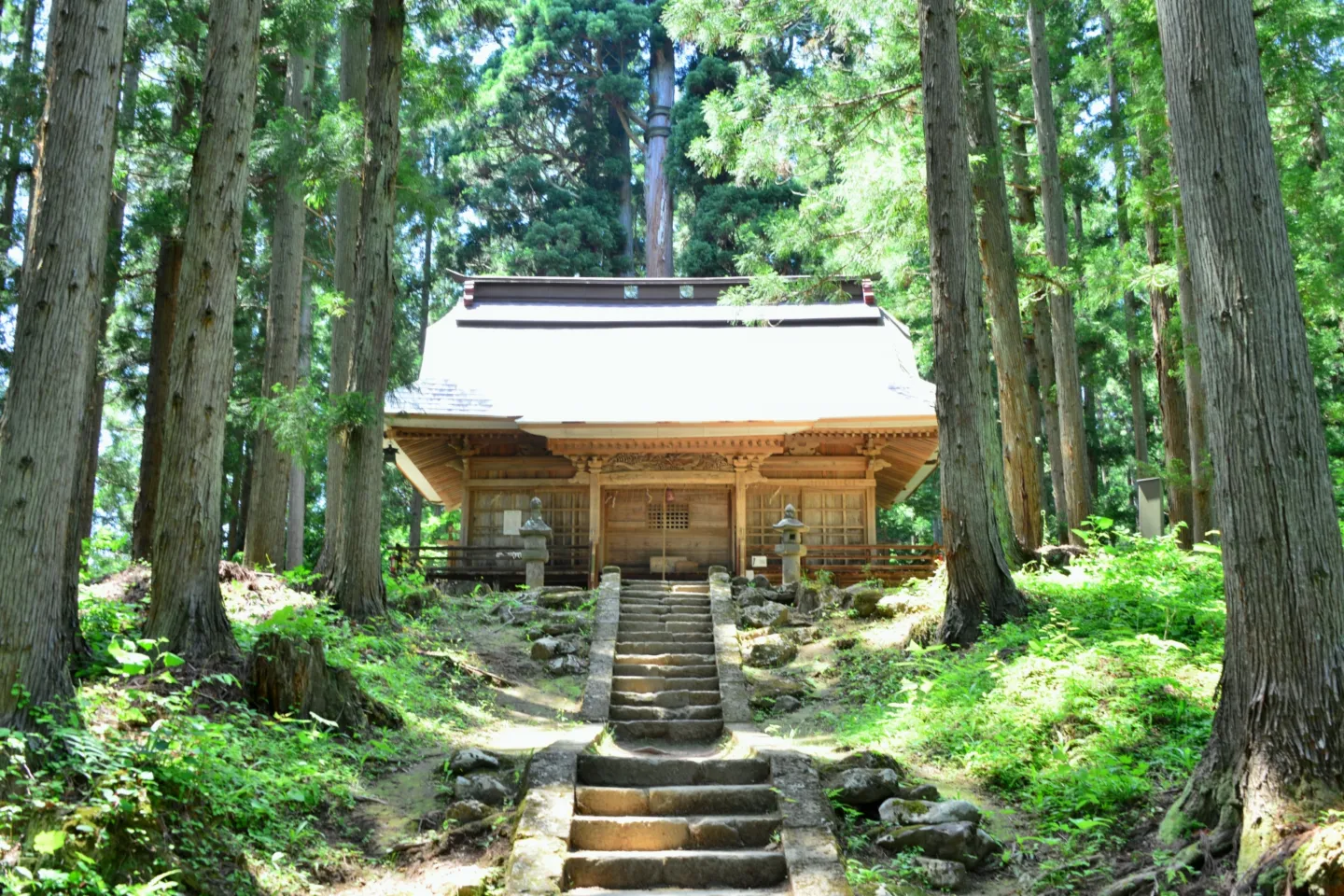 高倉神社（大内宿）