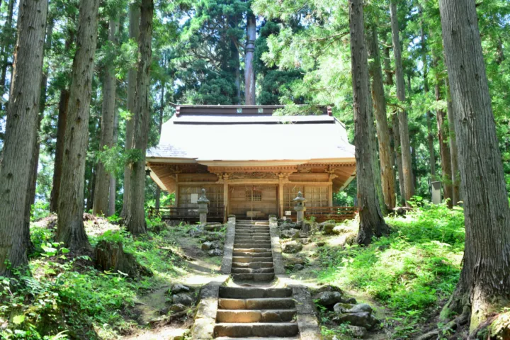 高倉神社（大内宿）