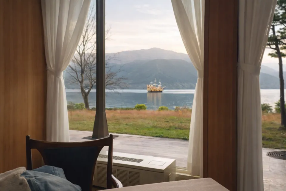 ザ・プリンス 箱根芦ノ湖の部屋から見える景色