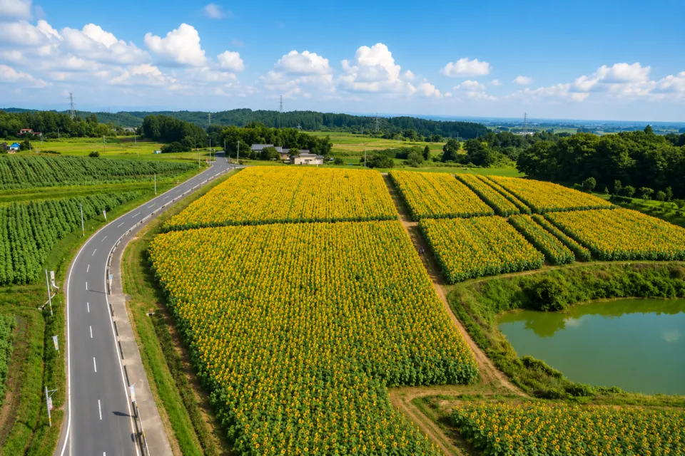 ひまわりの丘（宮城県）