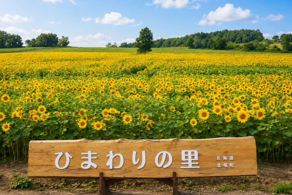 北竜町ひまわりの里