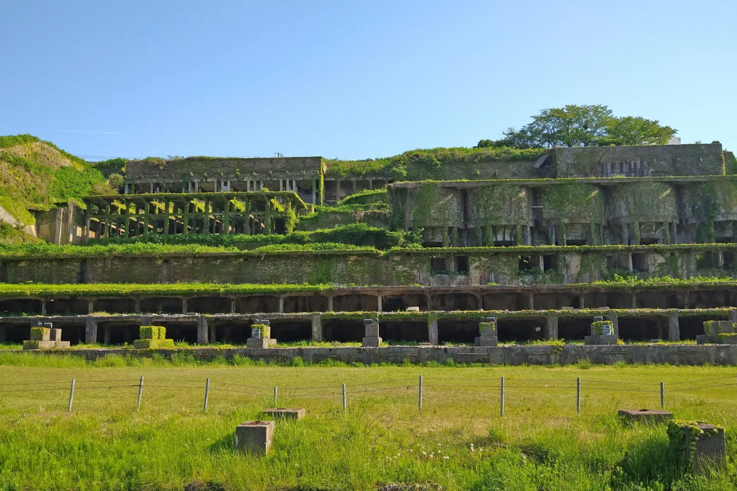 北沢浮遊選鉱場跡