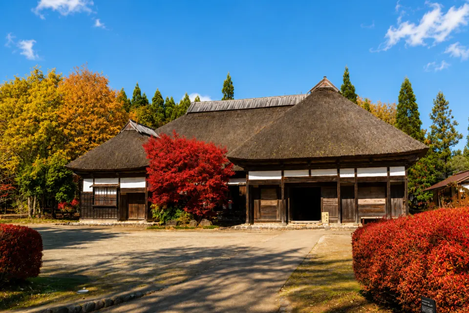 国営みちのく杜の湖畔公園