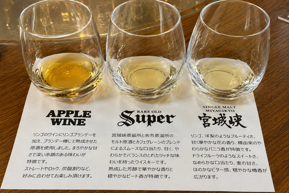 ニッカウヰスキー仙台 宮城峡蒸溜所