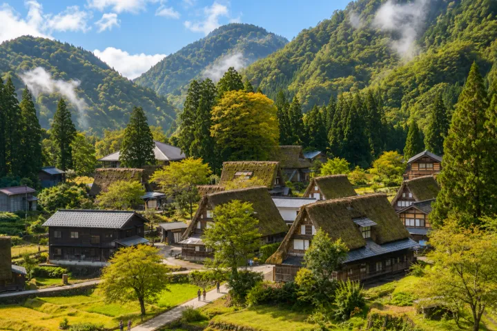 越中五箇山相倉集落