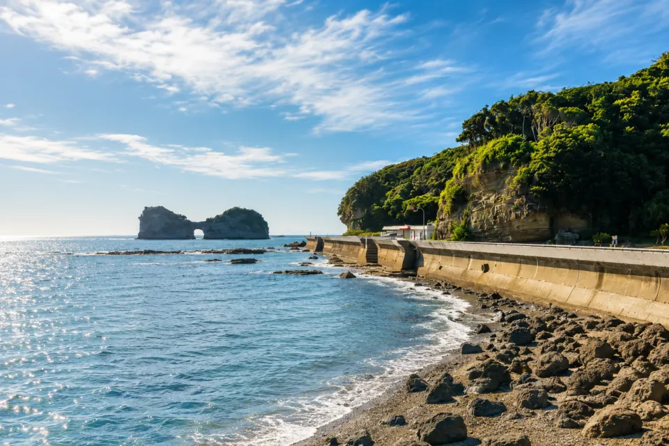円月島