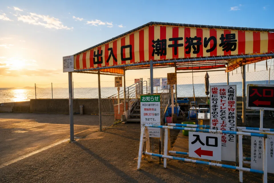 富津海岸潮干狩場