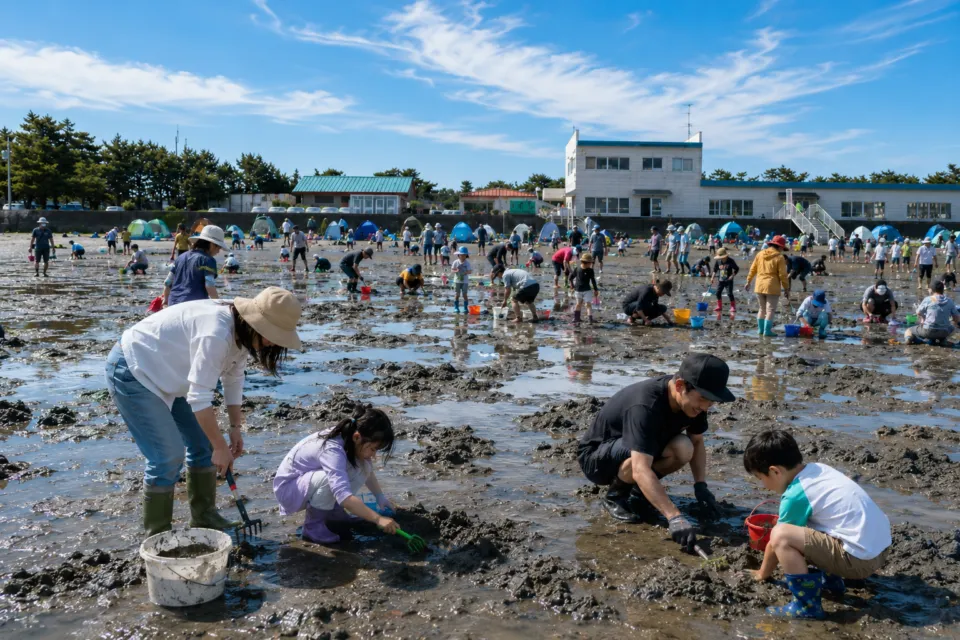 富津海岸潮干狩場