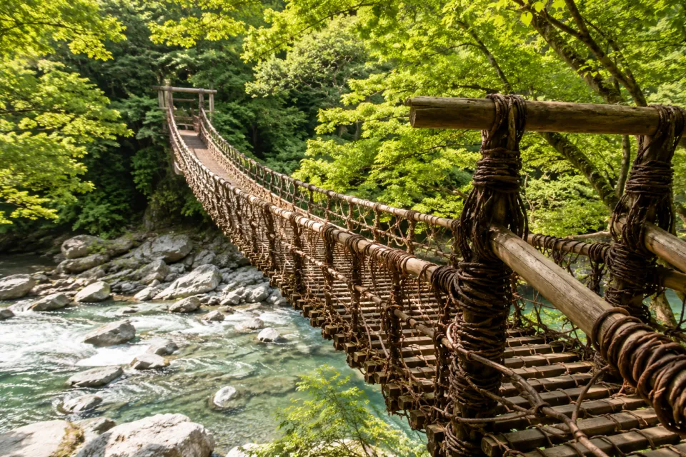 祖谷のかずら橋