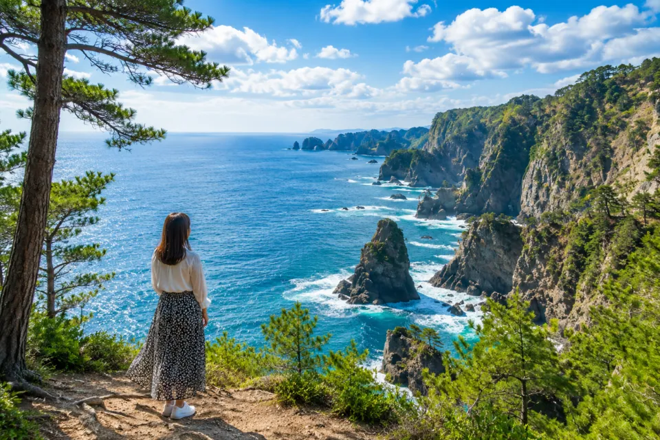 北山崎展望台