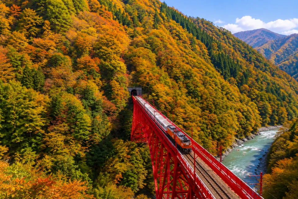 黒部峡谷トロッコ電車