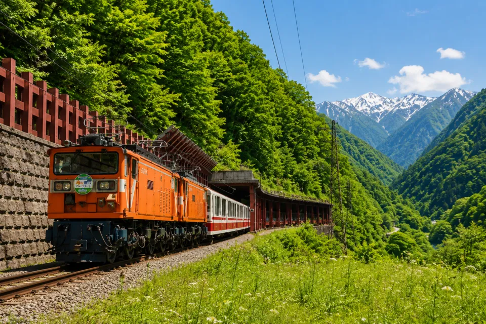黒部峡谷トロッコ電車