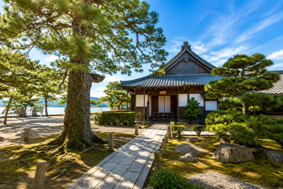 満月寺 浮御堂