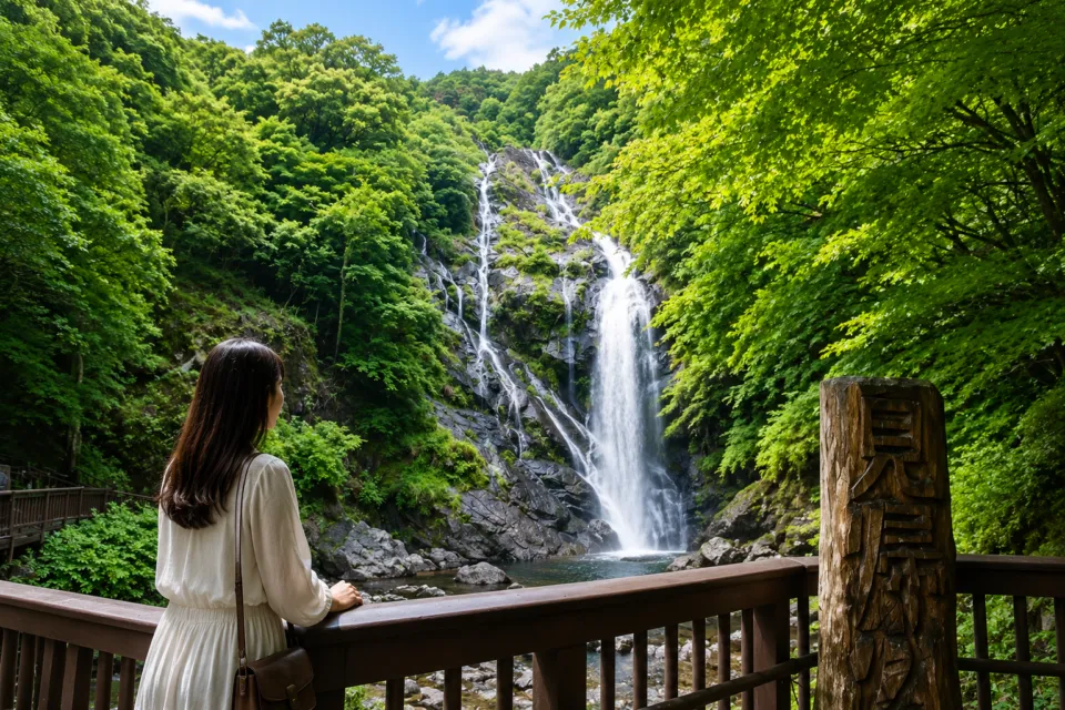 見帰りの滝