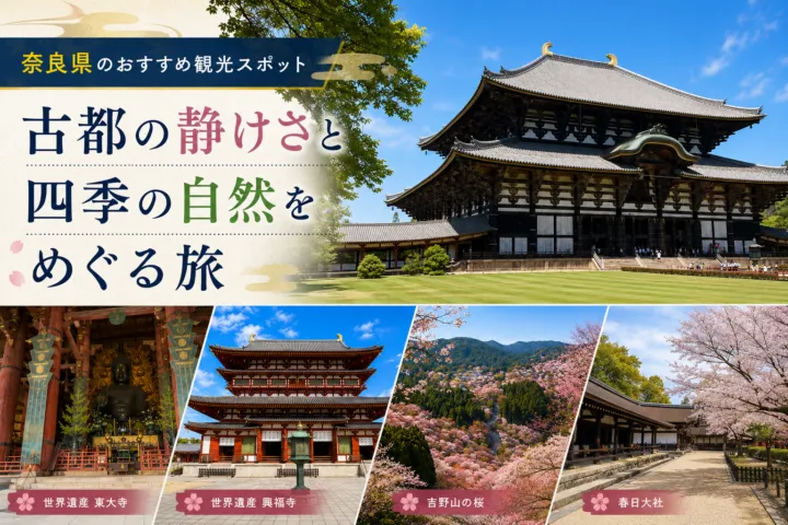 奈良県のおすすめ観光スポット