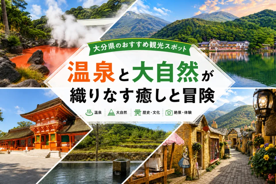 大分県のおすすめ観光スポット
