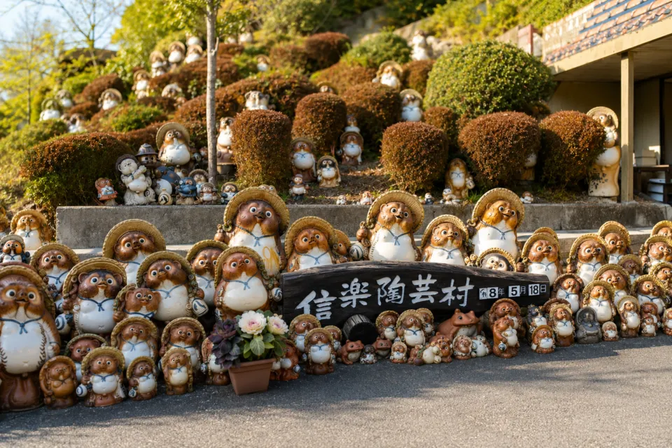 信楽陶苑 たぬき村