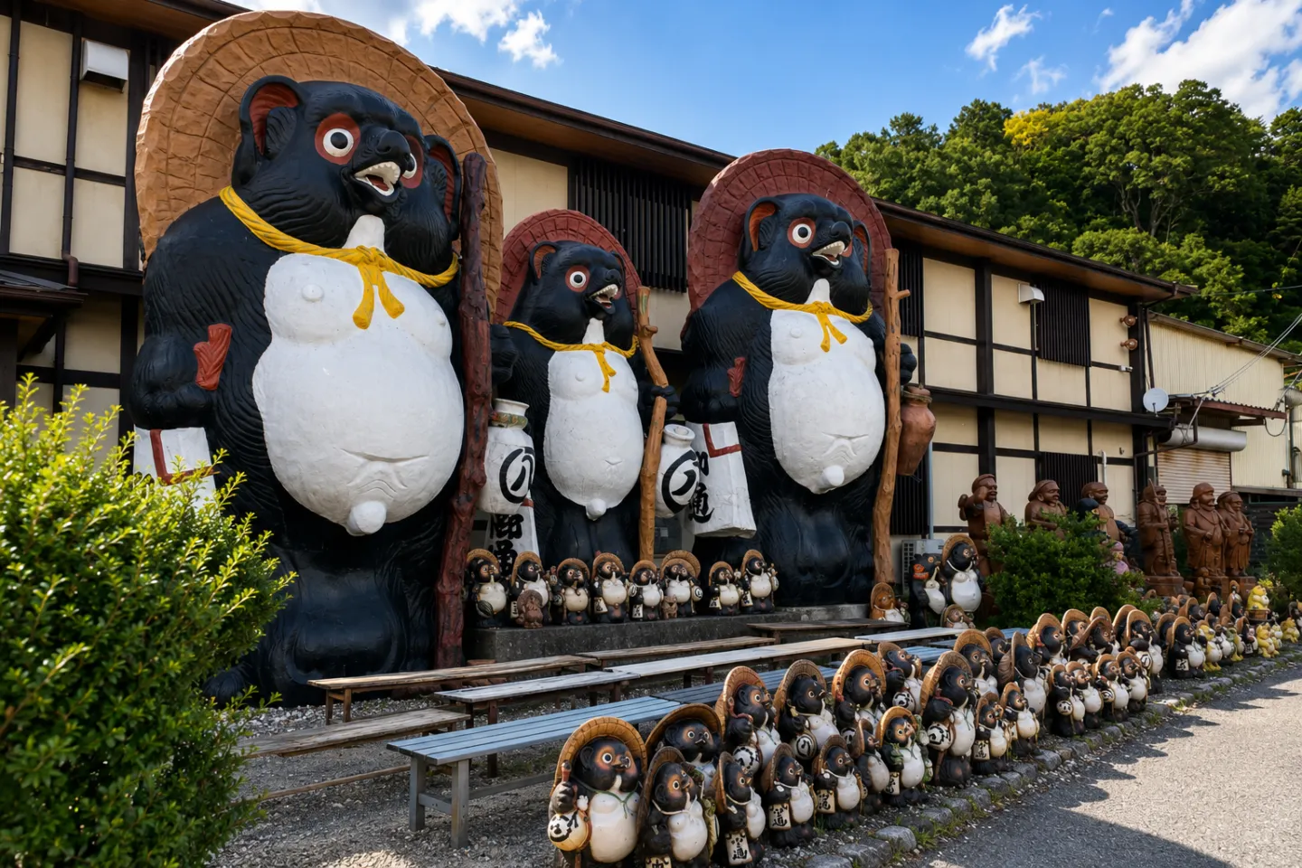信楽陶苑 たぬき村