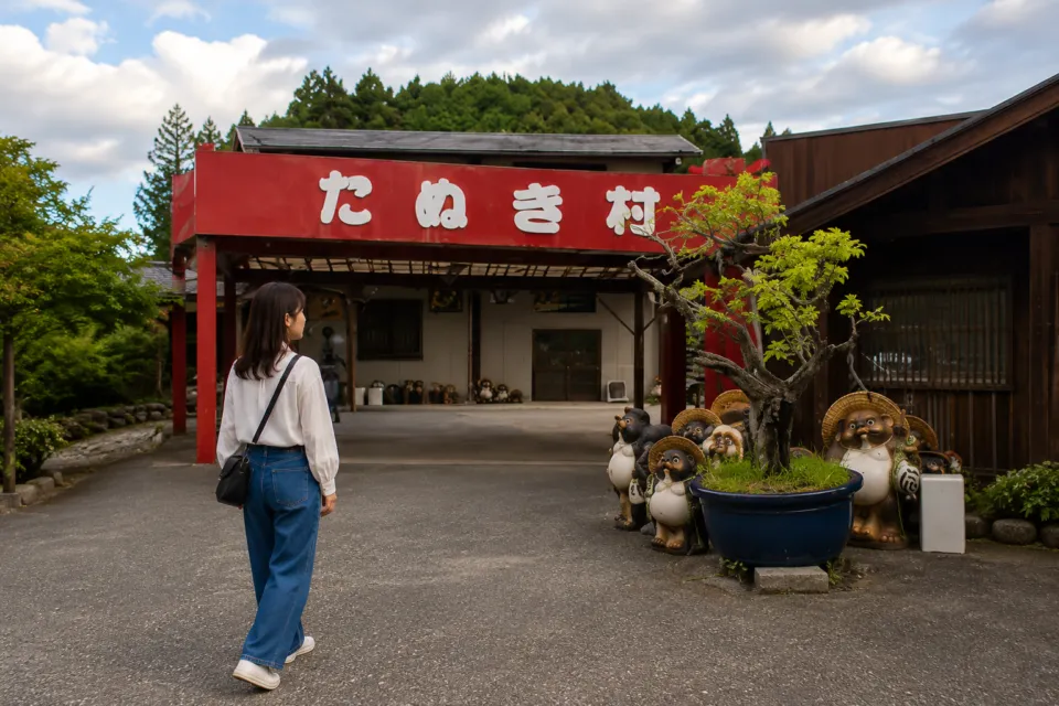 信楽陶苑 たぬき村