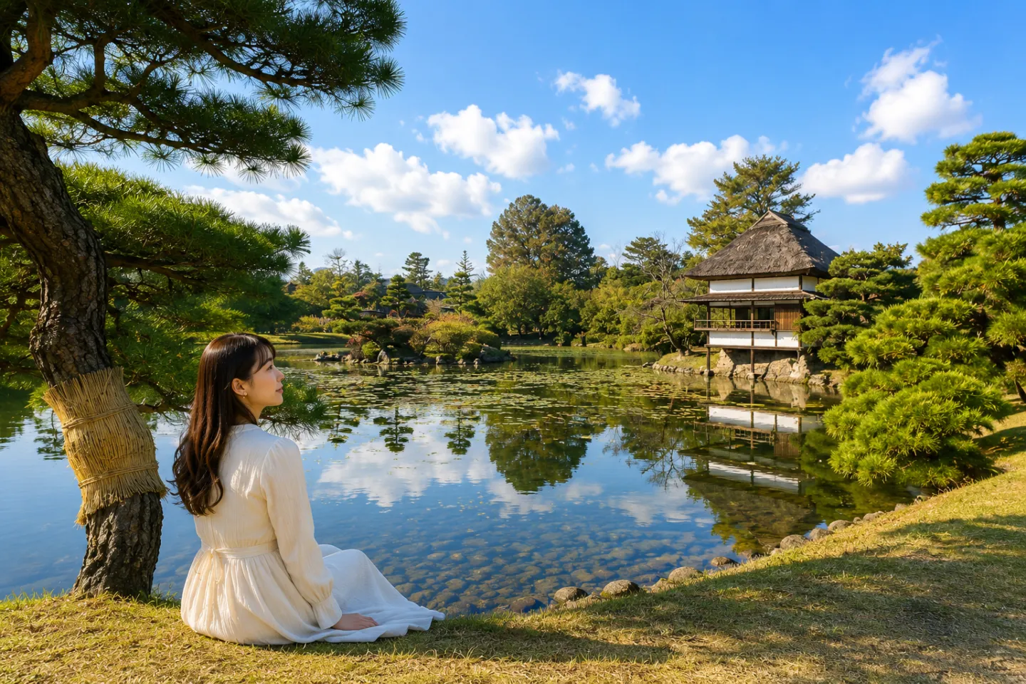 衆楽園（旧津山藩別邸庭園）