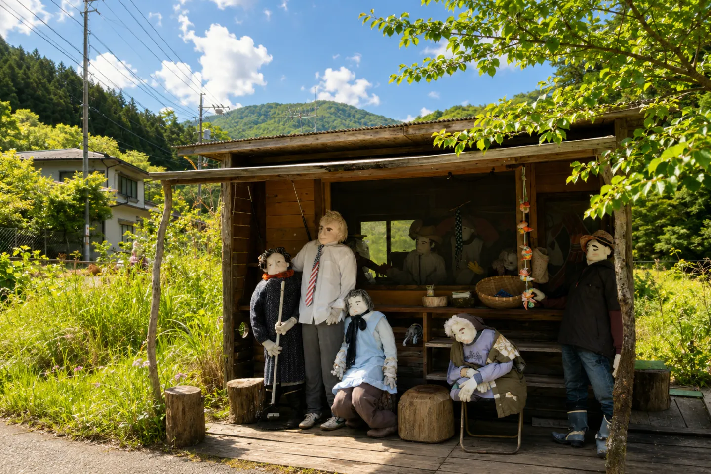 天空の村・名頃かかしの里