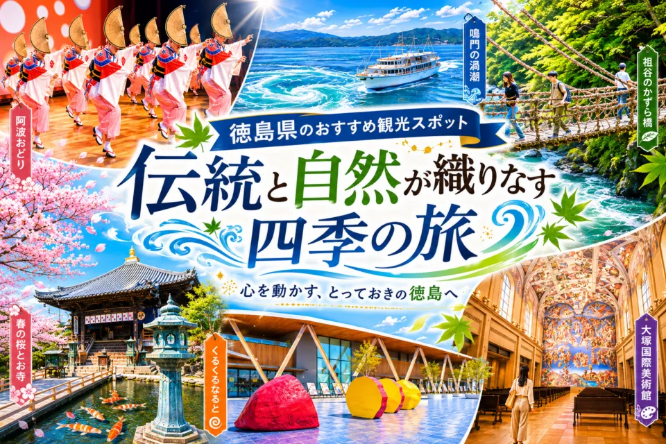 徳島県のおすすめ観光スポット
