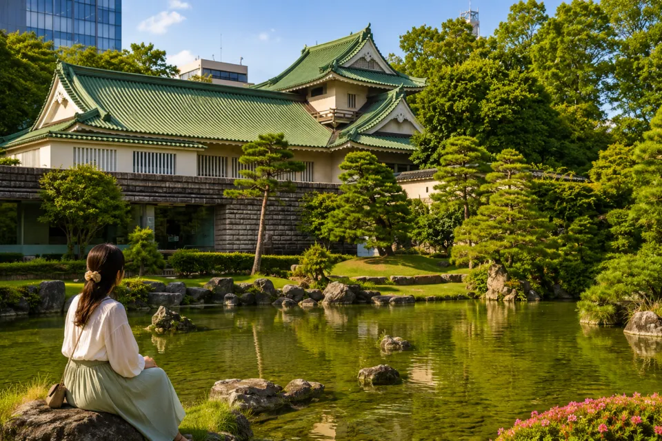 富山城址公園